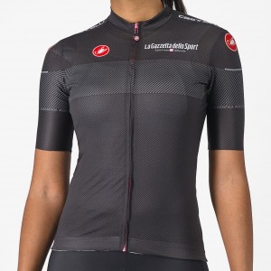 Damen Schwarzes Trikot Damen Giro d'Italia 2024 Competizione
