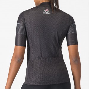 Damen Schwarzes Trikot Damen Giro d'Italia 2024 Competizione