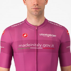Herren Cyclamen Trikot Giro d'Italia 2024 Classification