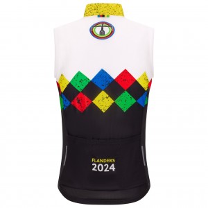 Herren Santini UCI Gravel-Weltmeisterschaft Flandern weste 2024