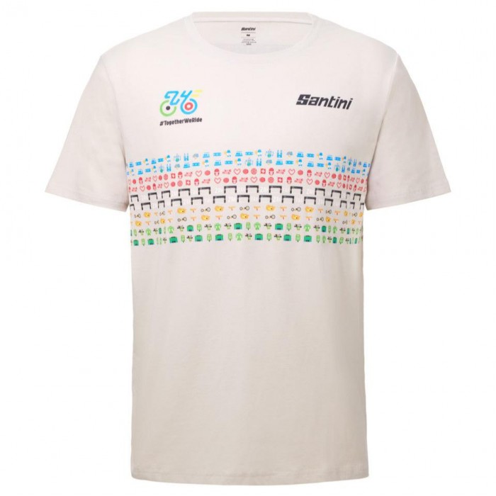 Herren Santini UCI ROAD AND PARA-CYCLING ZURIGO T-Shirt 2024