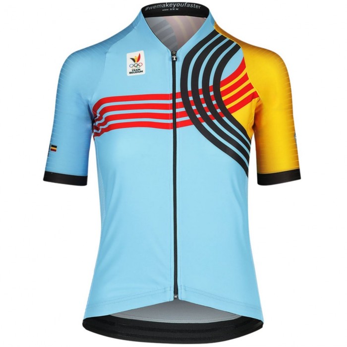 Damen Belgischen Nationalen frau trikot-Paris 2024