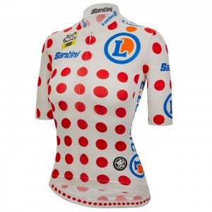Damen Tour de France 2024 Pois frau trikot