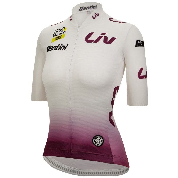 Damen Weißes Damen-T-Shirt Tour de France 2024