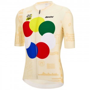 Herren Santini Tour de France 2024 trikot-Grand Départ Herren Santini Tour de France 2024 trikot-Grand Départ