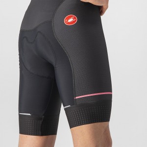 Herren Giro d'Italia 2024 Competizione Trägerhose-Schwarz