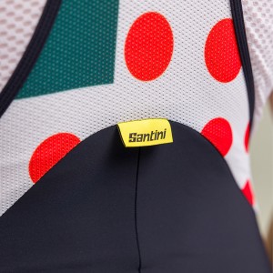 Herren Santini Tour de France 2024 tragerhose-Combo