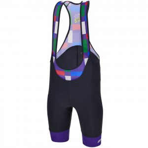 Herren Santini Tour de France 2024 tragerhose-Firenze