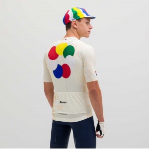 Herren Santini Tour de France 2024 trikot-Grand Départ Herren Santini Tour de France 2024 trikot-Grand Départ
