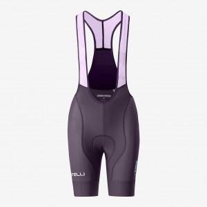 Damen Maratona Dles Dolomites-Enel 2024 frau kurz tragerhose