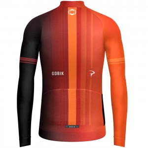 Herren Gobik Ineos Grenadiers 2024 Hyder langarm trikot Herren Gobik Ineos Grenadiers 2024 Hyder langarm trikot
