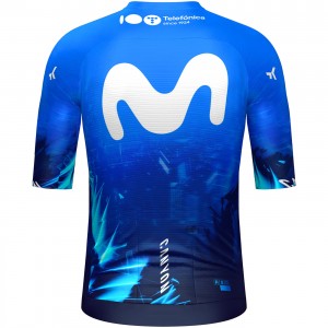 Herren Team Movistar 2024 Infinity trikot