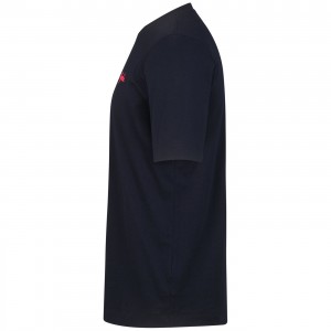 Herren T-Shirt Rapha Logo-Blau