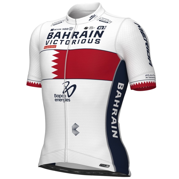 Herren Ale Bahrain Siegreich 2024 PRS Trikot-Champion Bahrain