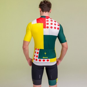 Herren Santini Tour de France 2024 trikot-Combo Herren Santini Tour de France 2024 trikot-Combo