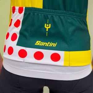 Herren Santini Tour de France 2024 trikot-Combo Herren Santini Tour de France 2024 trikot-Combo