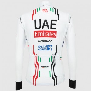 Herren Pissei Team UAE 2024 langarmtrikot Herren Pissei Team UAE 2024 langarmtrikot