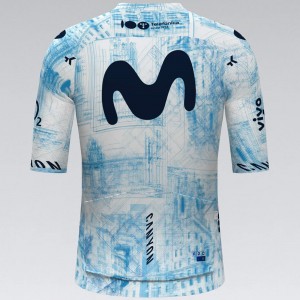 Herren Team Movistar 2024 Infinity La Vuelta trikot