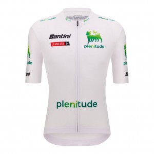 Herren Vuelta Espana weiss trikot 2024