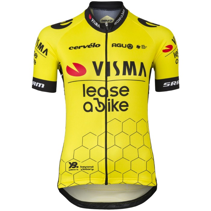 Damen Frauentrikot Agu Team Visma Lease a bike 2024