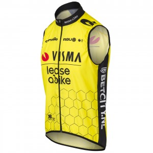 Herren Weste Agu Wind Team Visma Lease a bike 2024