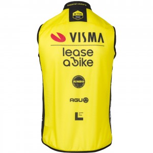 Herren Weste Agu Wind Team Visma Lease a bike 2024