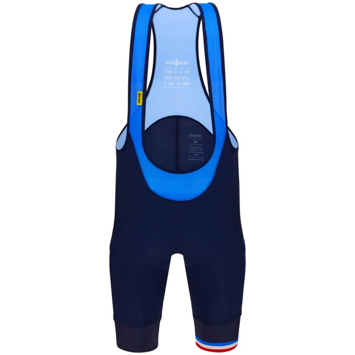 Herren Santini Tour de France 2024 Bibshorts-Bonette