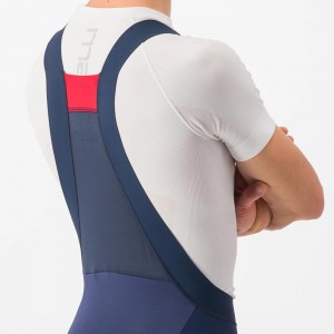Herren Castelli Soudal Quick-Step 2024 Sorpasso RoS lange tragerhose