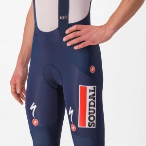 Herren Castelli Soudal Quick-Step 2024 Sorpasso RoS lange tragerhose