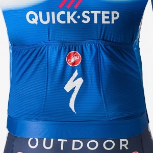 Herren Castelli Soudal Quick-Step 2024 Aero Race 7.0 trikot