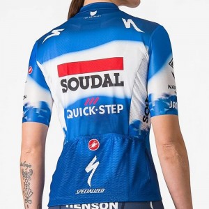 Damen Castelli Soudal Quick-Step 2024 Competizione 3 frau trikot