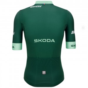 Herren Tour de France 2024 Grun trikot