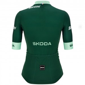 Damen Tour de France 2024 Grun frau trikot