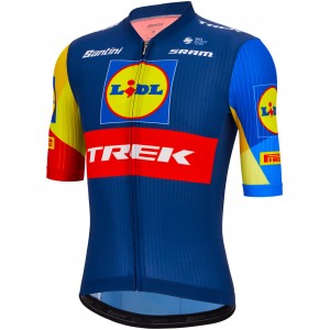 Herren Santini Lidl Trek 2024 Team Original trikot Herren Santini Lidl Trek 2024 Team Original trikot
