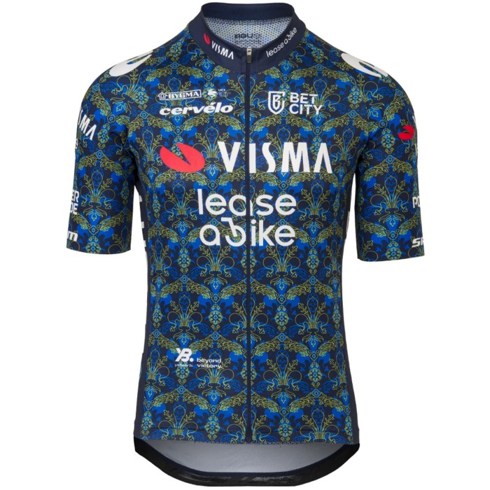 Herren Team Visma Lease a bike 2024 The Renaissance Agu trikot-Tdf