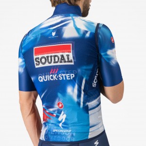Herren Castelli Soudal Quick-Step 2025 Pro Light Wind weste