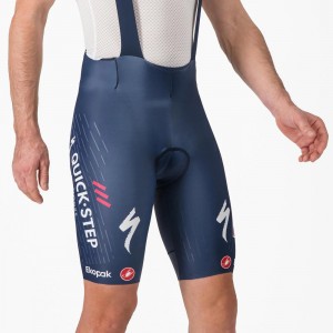 Herren Castelli Soudal Quick-Step 2025 Free Aero Race S tragerhose