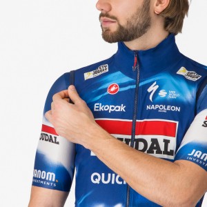 Herren Castelli Soudal Quick-Step 2025 Pro Light Wind weste