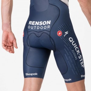 Herren Castelli Soudal Quick-Step 2025 Free Aero Race S tragerhose