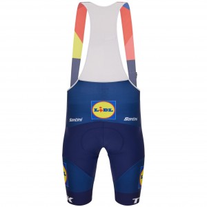 Herren Santini Lidl Trek 2025 Team Original tragerhose