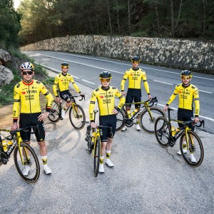 Herren Team Visma Lease a bike 2025 jacke