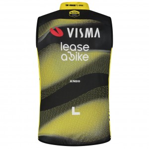Herren Weste Team Visma Lease a bike 2025 Wind The Swarm-Tdf