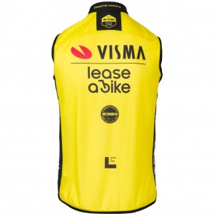 Herren Team Visma Lease a bike 2025 Wind weste