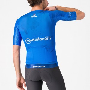 Herren Blau trikot Giro d'Italia 2025 Race 8S Herren Blau trikot Giro d'Italia 2025 Race 8S