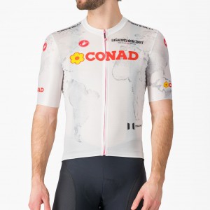 Herren Weiße Trikot Giro d'Italia 2025 Competizione 3