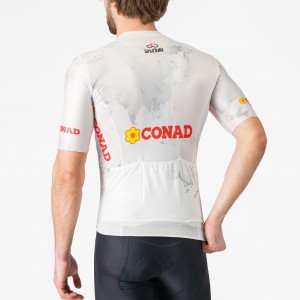 Herren Weiße Trikot Giro d'Italia 2025 Competizione 3