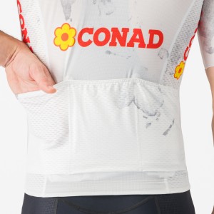 Herren Weiße Trikot Giro d'Italia 2025 Competizione 3