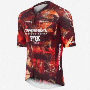 Herren Hiru Orbea Factory Team 2025 Core trikot-Sudafrica