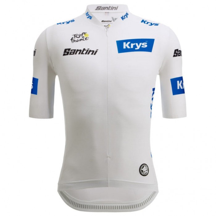 Herren Weiße Trikot Tour de France 2025 Offiziell