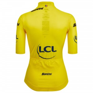 Damen Gelbes Trikot frau Tour de France 2025 Fan Line